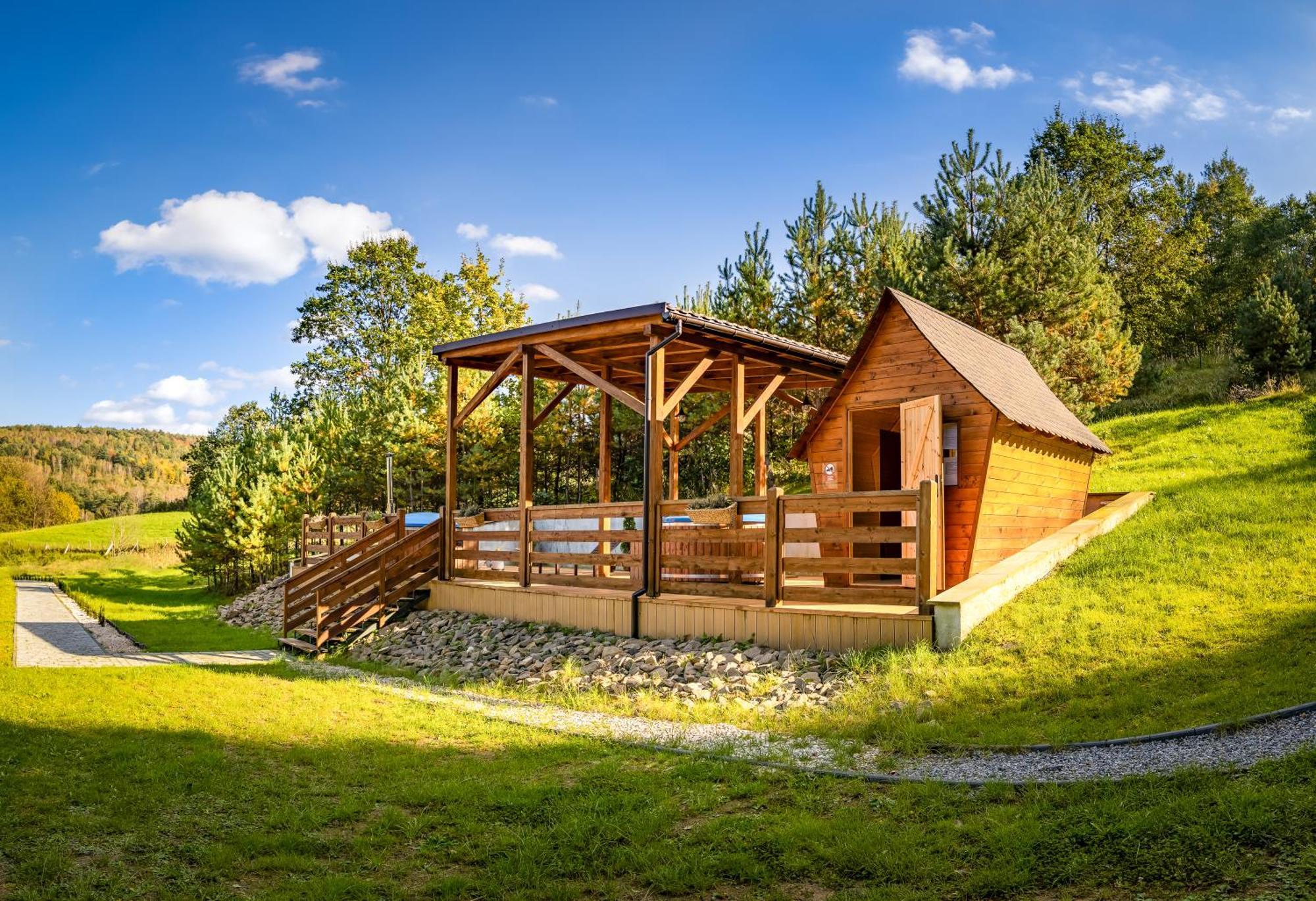 Hotel Glamping Pod Gwiazdami Pietrusza Wola Exterior foto